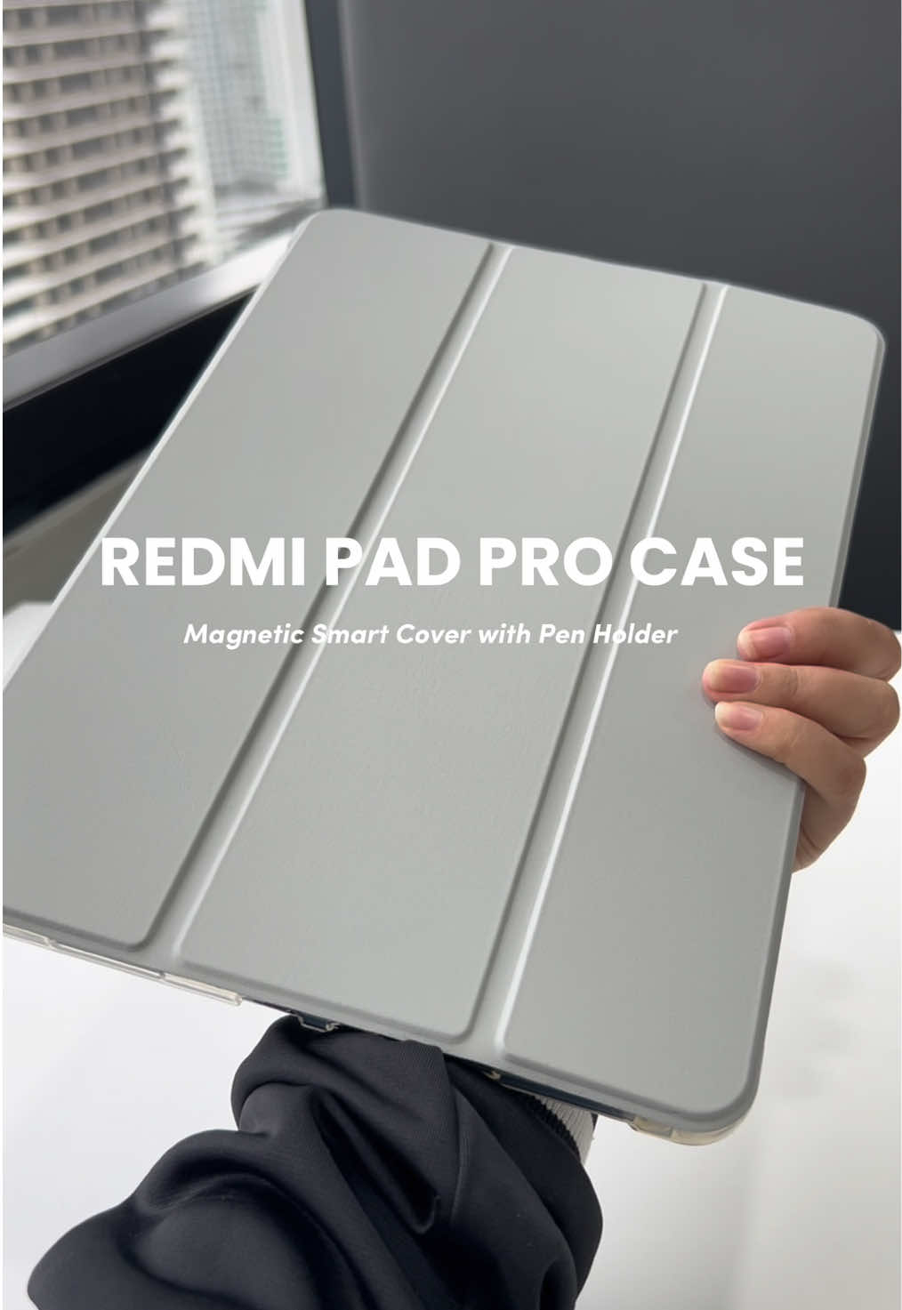 Keep your Redmi Pad Pro safe and stylish with this Magnetic Smart Cover, complete with a convenient pencil holder! Perfect for on-the-go protection and functionality. #RedmiPadPro #redmipadprocase #tabletcover #tabletcase #SmartCover #PencilHolder #TechAccessories #tabletaccessories #MagneticCase #TabletCase #TechStyle #OnTheGo #GadgetGoals #fyp #collab 