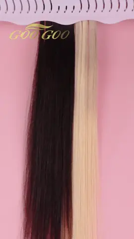 GOOGOO HAIR IN EXTENSIONS  ❤️Soft, no tangle, no shedding  #googoohairuk #googoohair #googoohairextensions #humanhairextensions #clipinhairextensions #tapeinextensions 