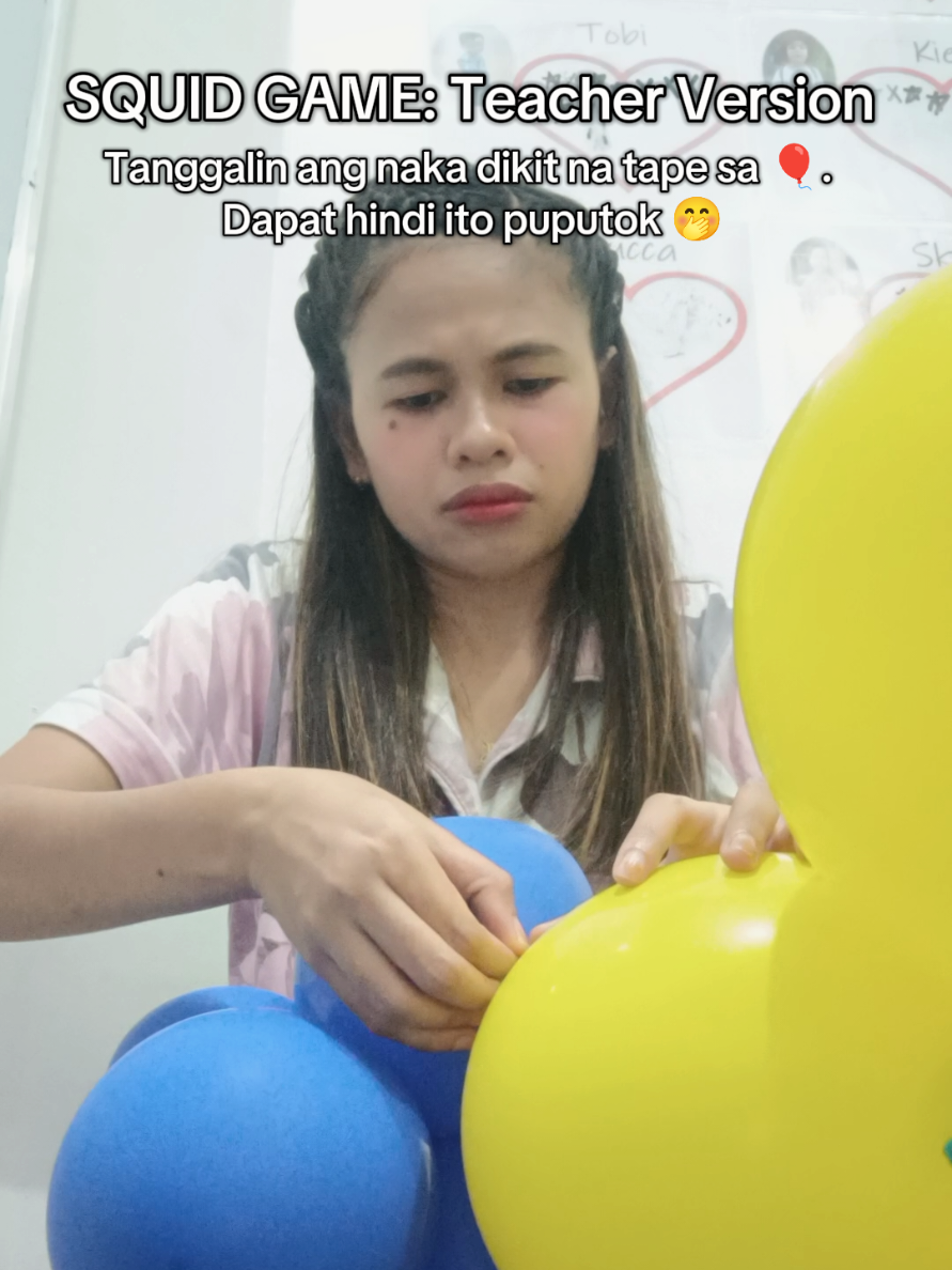 SQUID GAME: TEACHER VERSION 🤣🤭 #teacher #teacherlife #teacherstories #teacherdiaries #viral #elementaryteacher #fyp #BEED #teachersoftiktok #squidgame #pinoy 