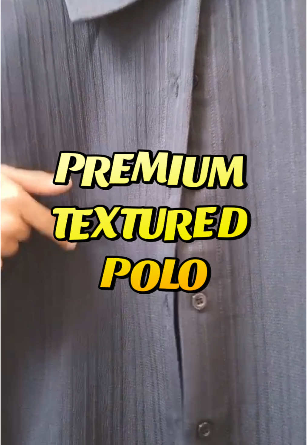 NEW ARRIVAL!!! Inspi Premium Textured Polo 🤍 #inspi #texturedpolo #outfitforvalentinesday #titooutfit #thrivesandfit 