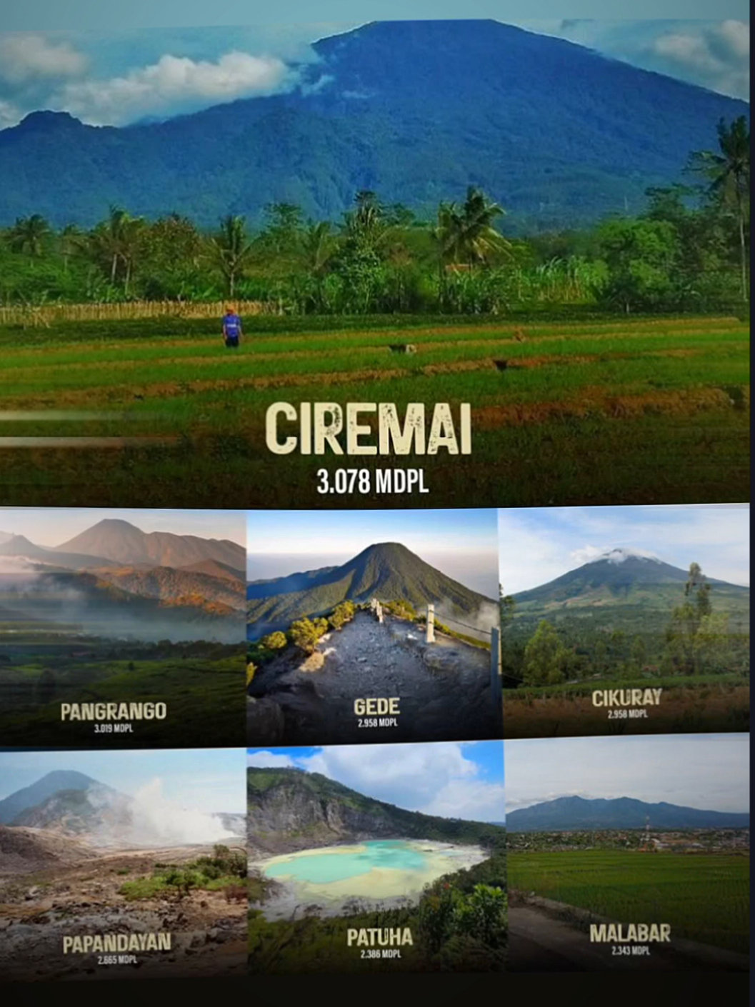 top 1 gunung tertinggi di jabar😍 #gunungciremai3078mdpl #kuninganjabarhits #arulcibingbin #kuninganpride🏴‍☠️ #kuninganrepost #kuningan #kabupatenkuningan #viral 