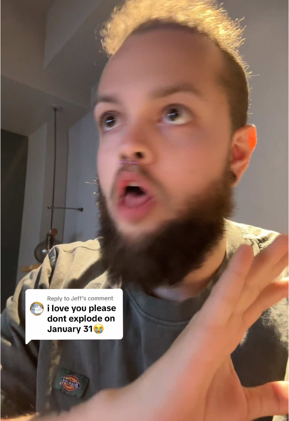 Replying to @Jeff everything is fine don't worry guys