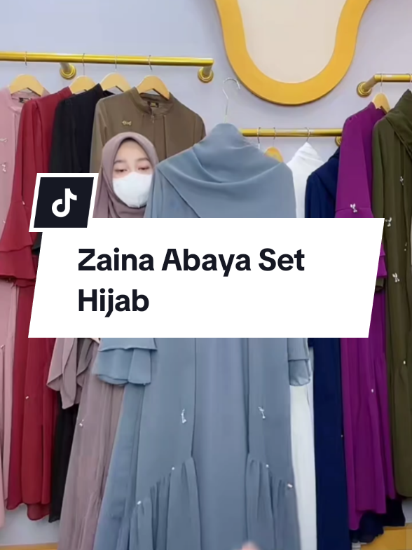 Zaina Abaya Set Hijab FLASH SALE!!! Jangan lewatkan! Ketuk Keranjang di bawah ini #jualanbaju #bajumurah #jualbaju #fashion #jualan #jualanku #onlineshop #jualbajumurah #supplierbaju #jualanonline #bajuimport #trustedolshop #dress #jualanbajumurah #baju #olshopmurah #OOTD #olshop #olshopindo #bajucewek #gamis #dressmurah #jualdress #bajubangkok #grosirbaju #bajuwanita #jualanmurah #trustedseller #grosirbajumurah #gamis #muslimah  #readystock #abaya #ramadhan #lebaran 