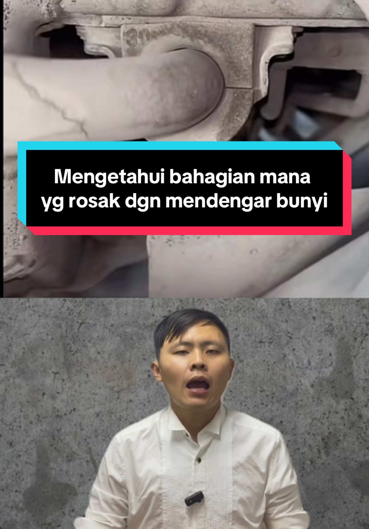 Anda boleh mengetahui bahagian mana yang rosak dengan mendengar bunyi. Contoh…. #kereta #repairkereta #carrepair #bbossautotrading 