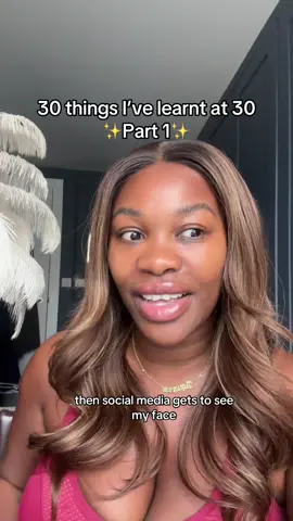 ✨New series ✨I turn 31 in like two weeks and I have learnt ALOT since I turned 30 some good some bad some HORRENDOUS!! ✨ I will be posting everyday! 💓 #30years #30yearsold #advicetiktok #adviceforgirls 
