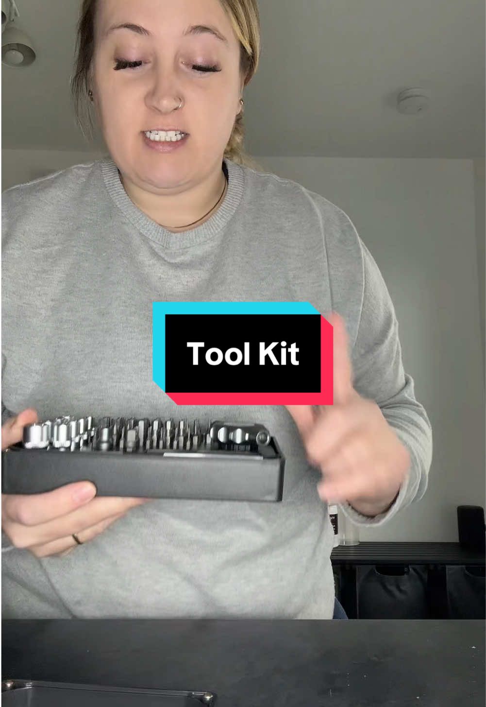 This is a handy kit to have at home! #tool #toolkit #tiktokmademebuyit 