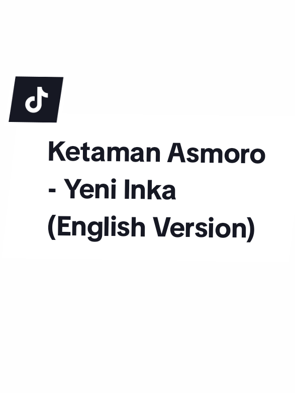 Ketaman Asmoro - Yeni Inka #foryoupagee #english #music #musik #songs #lyrics #jawa #fyp #dangdut #yeniinka #adella #omadella   #koplo #dangdutkoplo #krama #fypage #fyppppppppppppppppppppppp #foryou