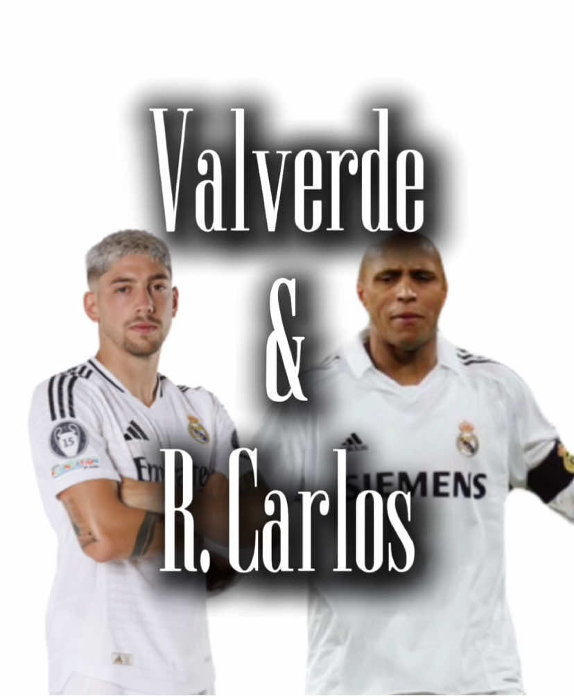 Valverde & Roberto Carlos 💀🦵🏼 #realmadrid #edit #skills #valverde #robertocarlos #brazil #uruguay #foryou