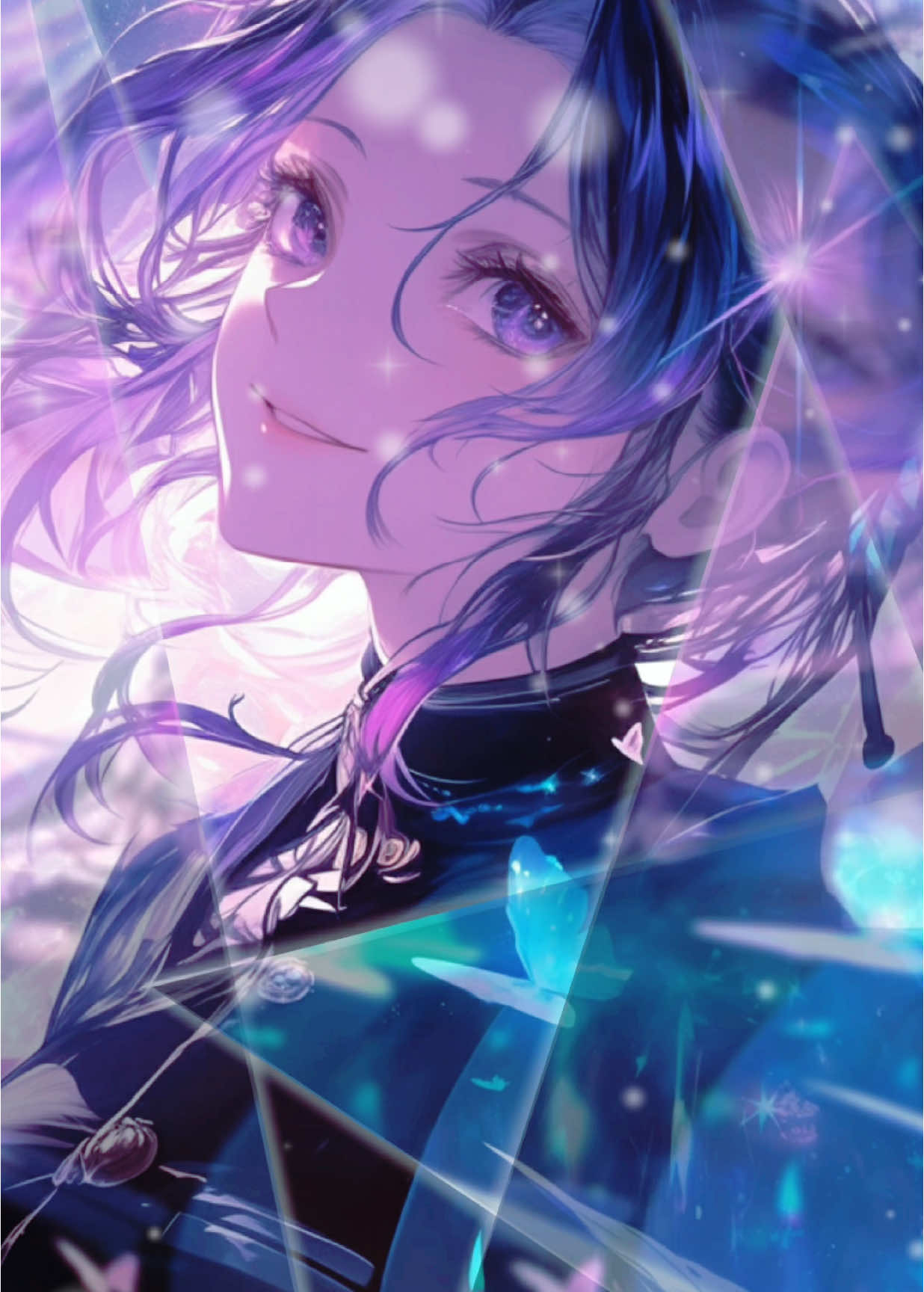 #livewallpaper #wallpaper #ai  #鬼滅の刃 #kimetsunoyaiba #damonslayer  #胡蝶しのぶ #壁紙 #iPhone