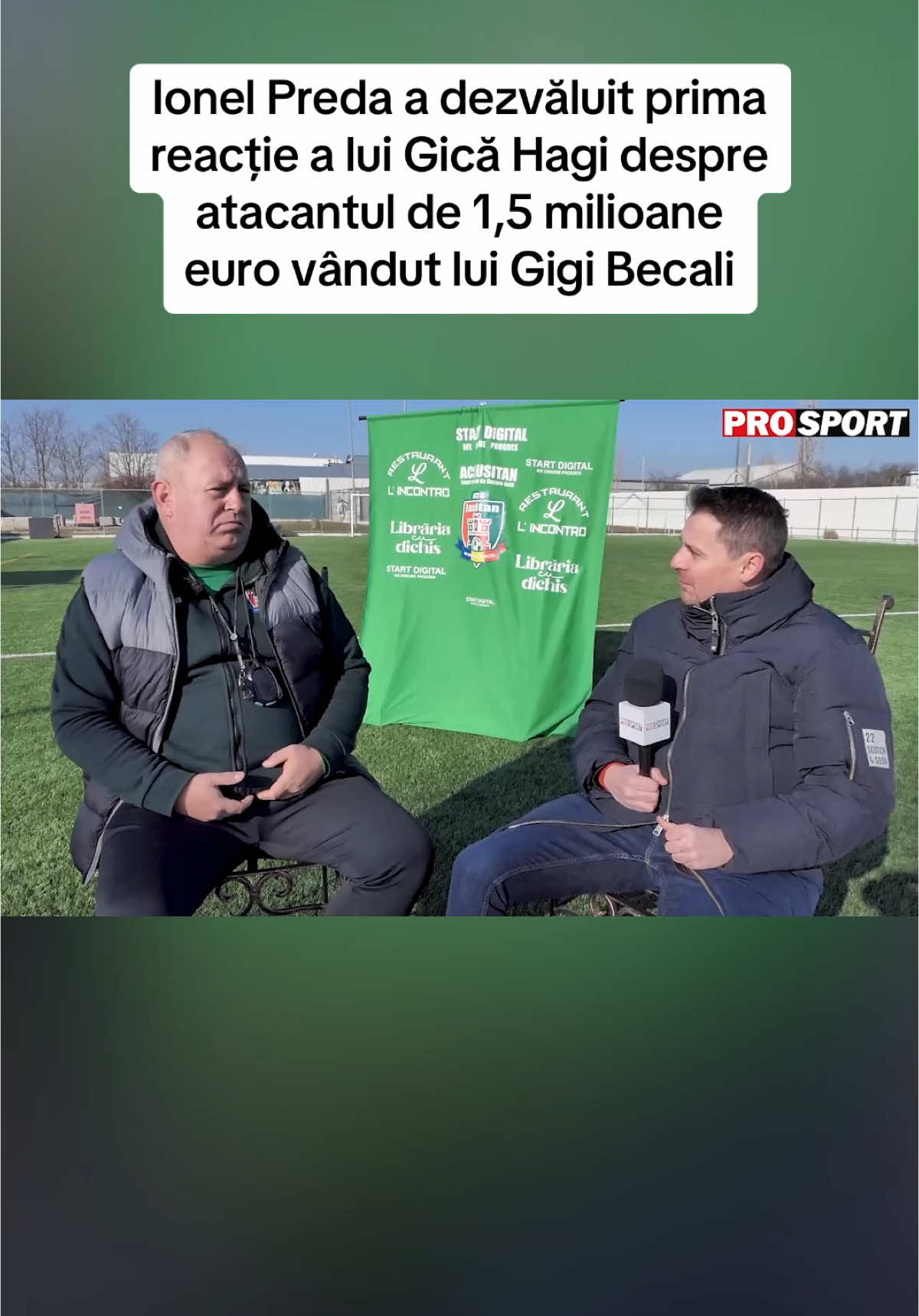 Ionel Preda a dezvăluit prima reacție a lui Gică Hagi despre atacantul de 1,5 milioane euro vândut lui Gigi Becali #ionelpreda #benficabucuresti #alexstoian #gigibecali #hagi #prosport 