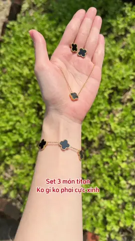 Chiếc set nàng nào cũng nên có nè #xuhuong #daychuyen #co4la #videoviral 