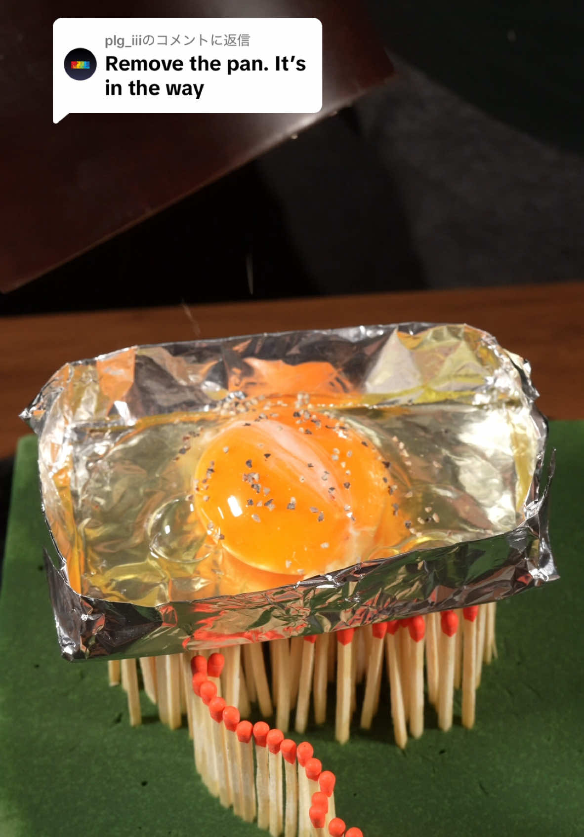 @plg_iiiに返信 Success?Failure? #japanesefood #egg 