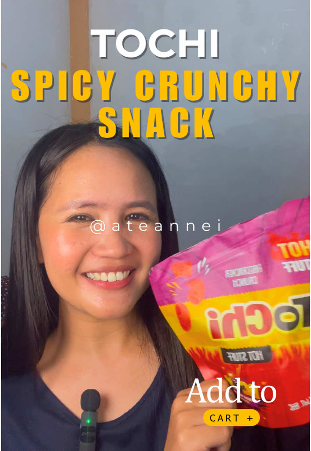 ang sarap pramis!🤤 #ateannei #TikTokShop #tochisnackreview #tochi #tochisnacks 