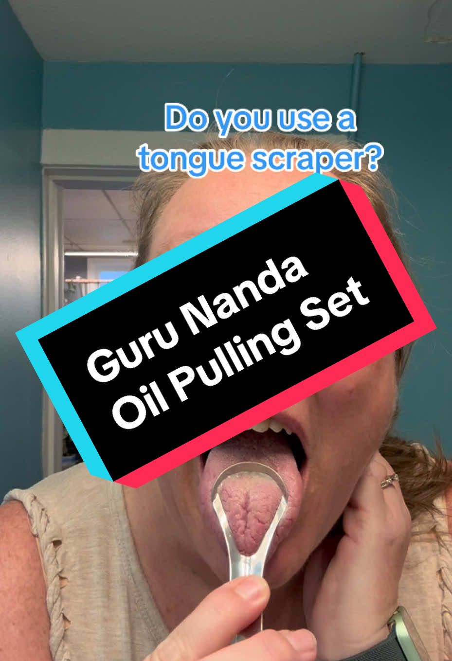 Guru Nanda oil pulling set. #oilpulling #gurunanda #gurunandaoilpulling #oralhealth #oralhygiene #resultsmayvary #tiktokshopjumpstartsale #tiktokshoploveatfirstfind 