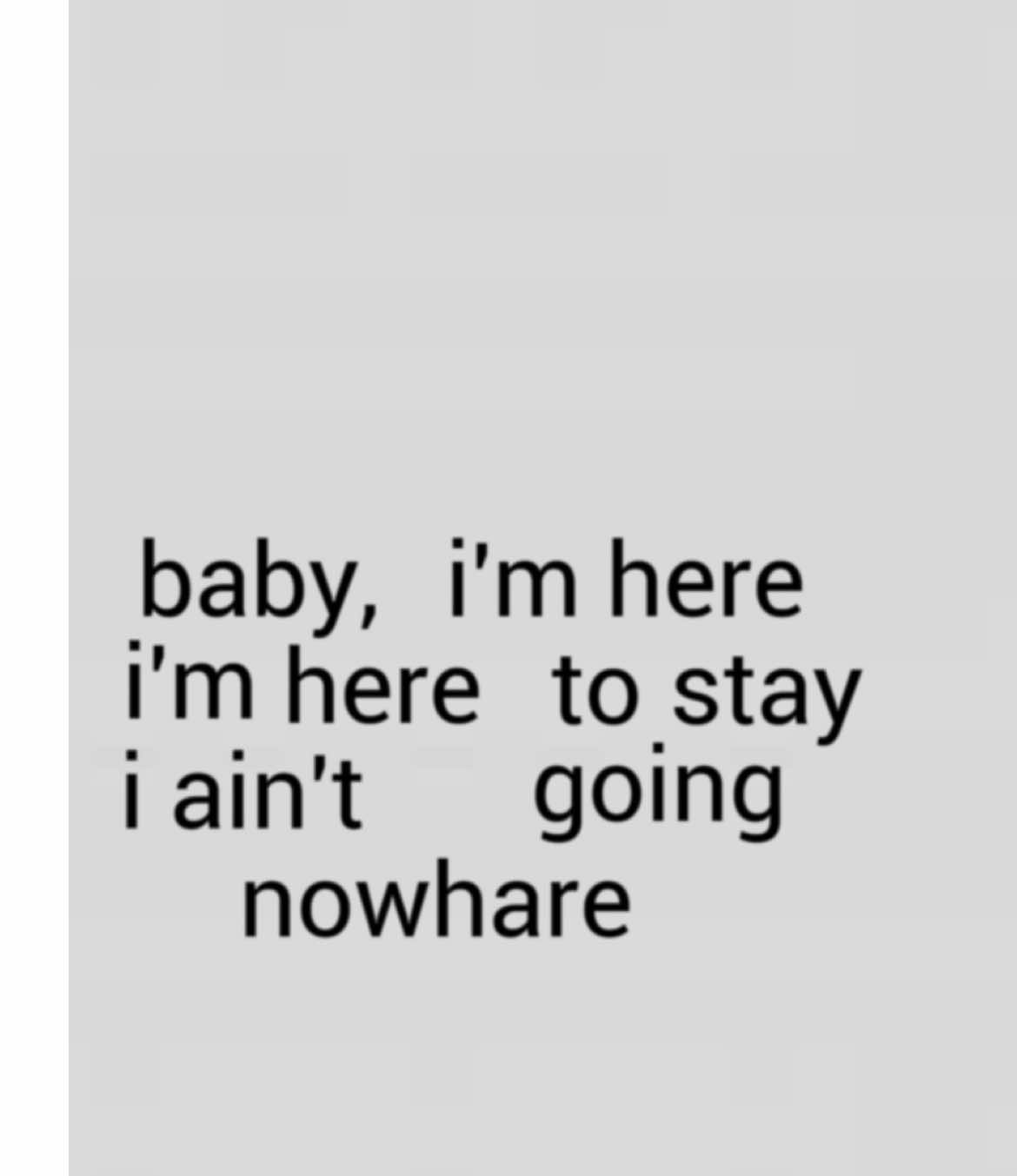 12:01 | baby i’m here >>> #justinbieber #righthere #drake #songlyrics #viraliza #fyp 