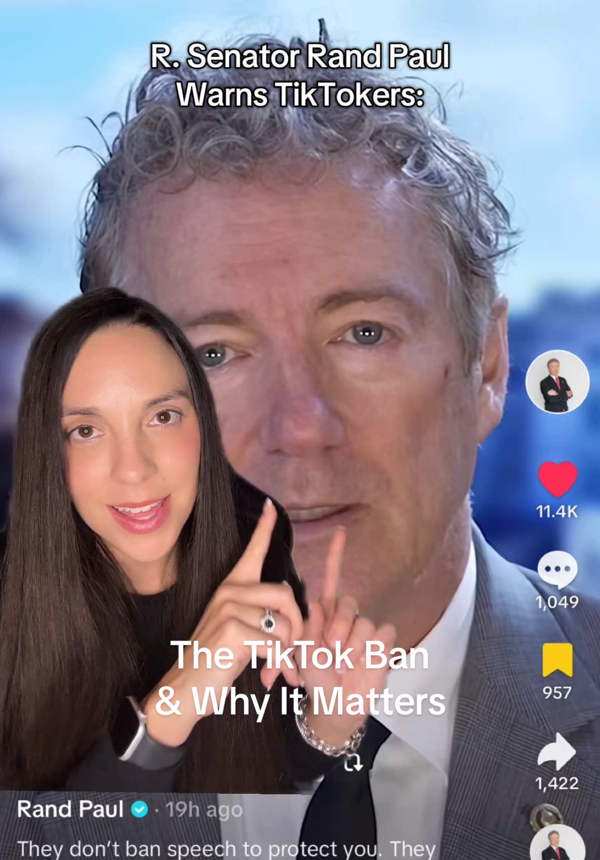 If we want @TikTok and @CapCut back in The @apple App Store, we all need to follow @Rand Paul and come up with a way to make our voices heard by those that serve us!  #tiktokban #capcutban #appstore #apple #technology #techtalk #techtok #government #peacefulprotest #petition #protest 