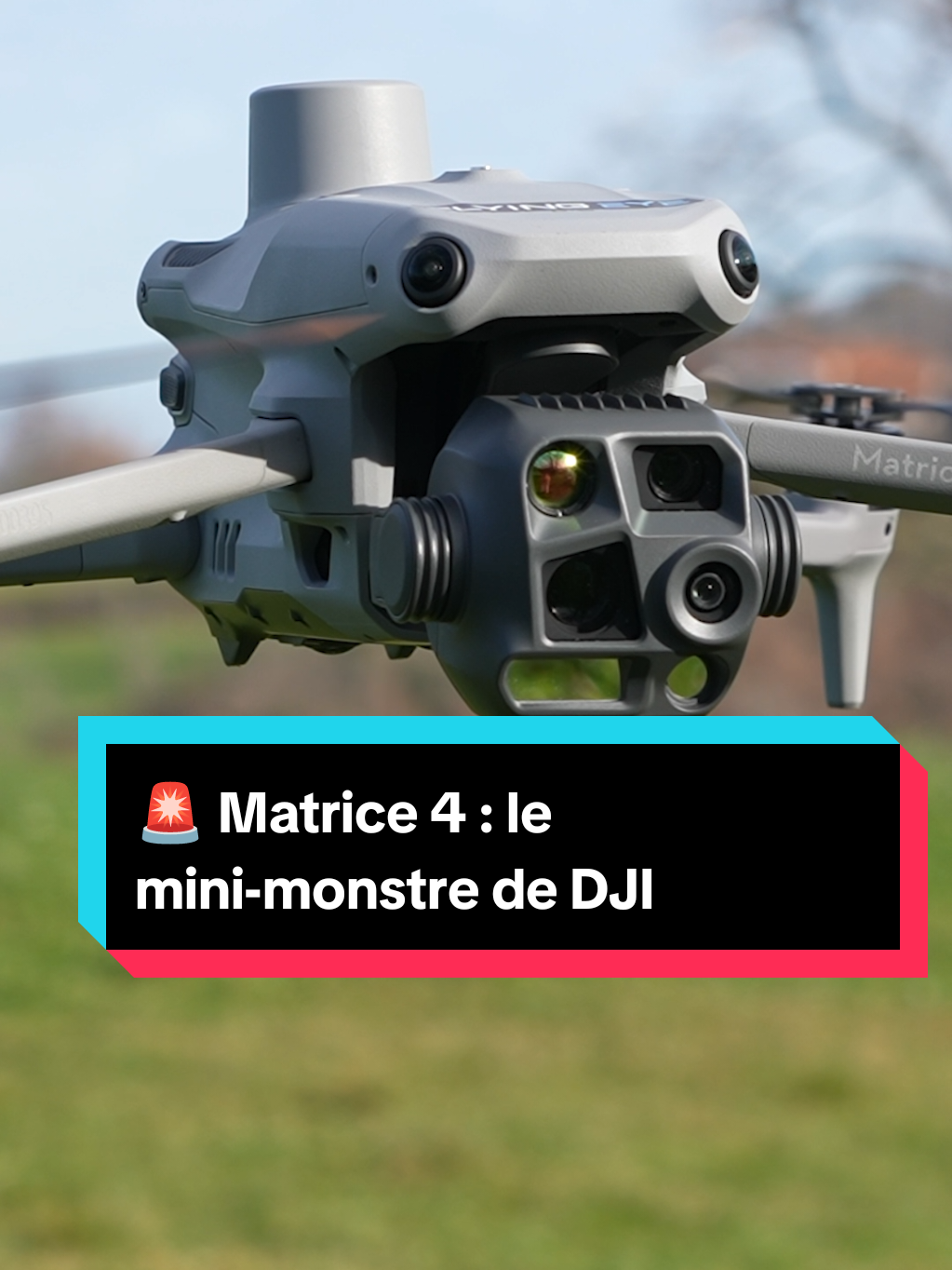 🚨 Matrice 4 : Le mini-monstre de DJI #dji #matrice4 #djimatrice4 #drone 