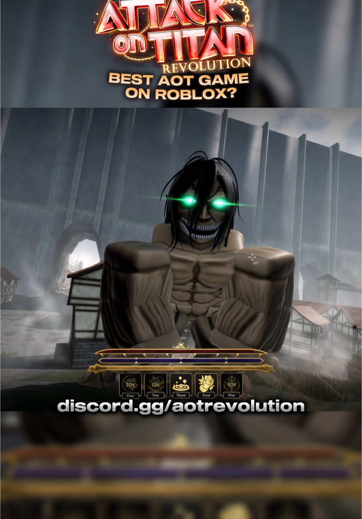 titan shifting looks crazy #attackontitanrevolution  #roblox #robloxgame  #robloxgaming  #anime  #AttackOnTitan #game  #robloxfyp