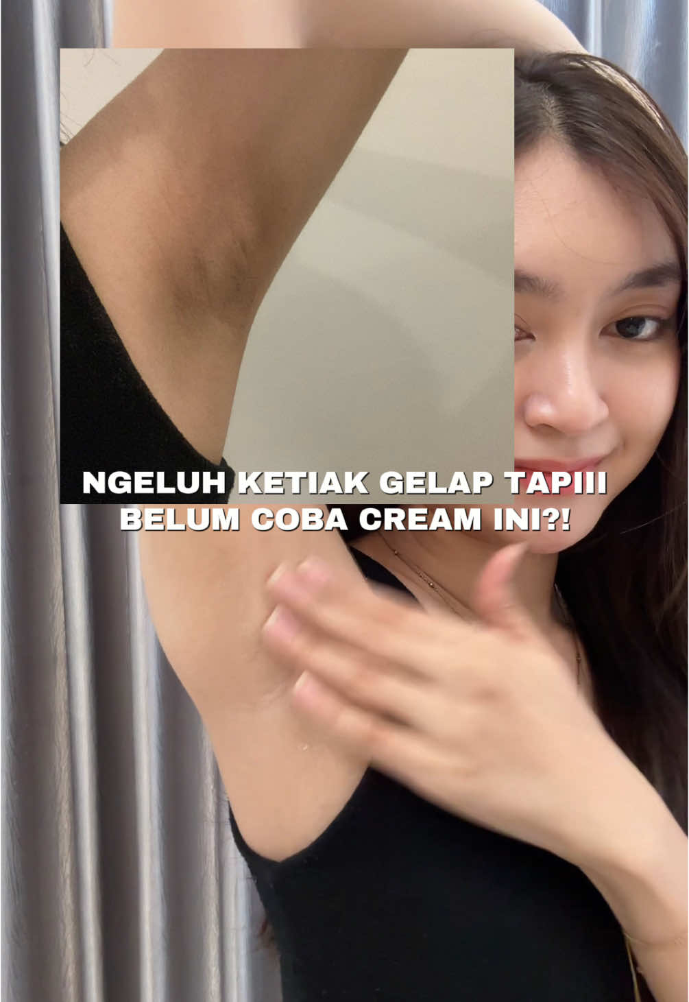 stop ngeluh deh! sekarang cobain rutin pake axillary cream ini <3 #axillarycream #ketiakglowing 