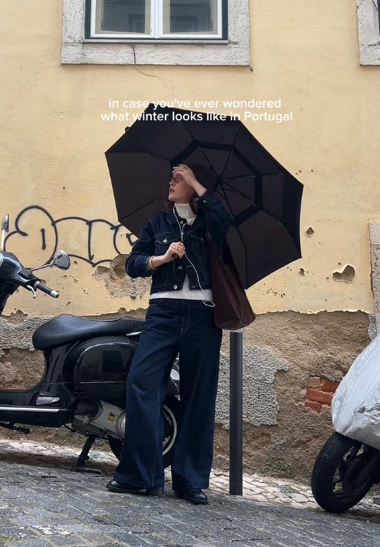 When the storm hits, we stand strong! 🌪️☔️ Shout-out to @Anya ✮ for capturing the true struggle of battling the wind in Portugal! 🇵🇹💙  The Fulton Tornado is built to take on the toughest weather with its fibre re-inforced polymer ribs and vented canopy, making it super strong. 💪 Part of our Performance Range, designed for extreme weather warriors - so you’ll never need to buy a new umbrella every week again! 🌬️💨 #StayUnstoppable #WeatherproofStyle #FultonUmbrellas #TornadoUmbrella #PerformanceRange #Windproof #StormReady 