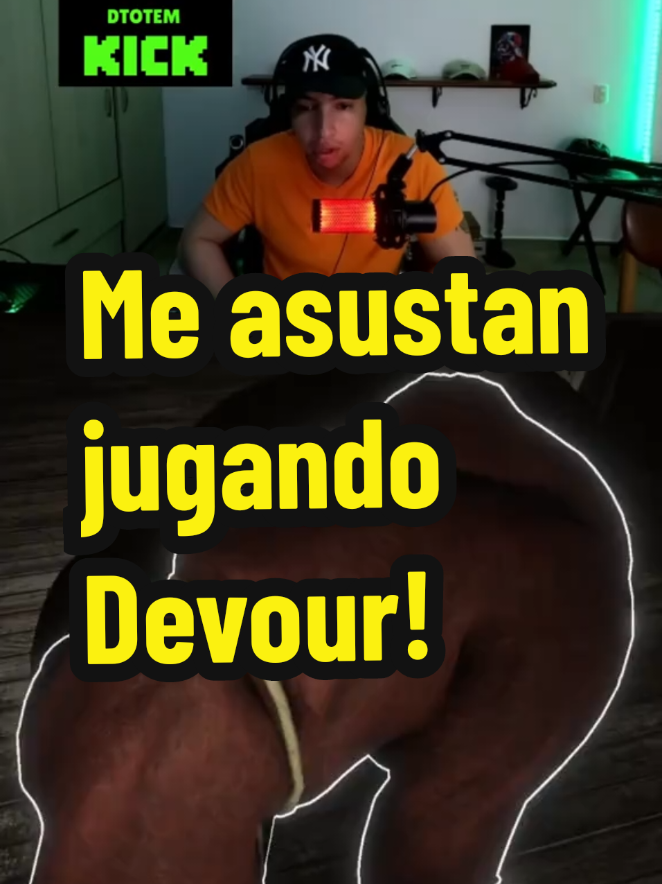 Me asustan jugando Devour #colombia #bogota #devour