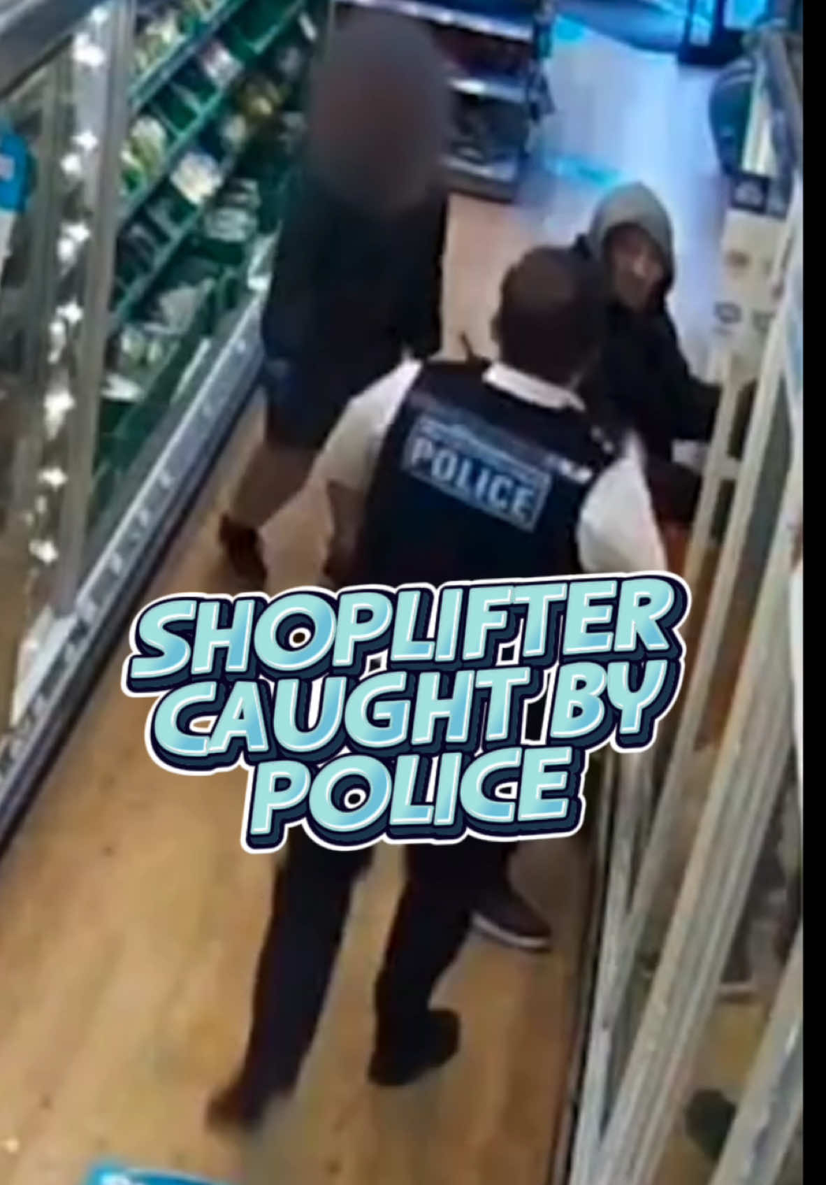 CCTV images capture the moment a shoplifter was caught in a targeted police sting in south London. Derick Bell, 36, was in the Co-op food shop in Lower Marsh near Waterloo Station on Monday 27 January where he started emptying the contents of a meat chiller into a bag. He didn't realise police officers were waiting in the back of the shop, ready to pounce, after the store had reported several thefts. Bell was caught in the act by officers who swooped in and took him down, arresting him at the scene. He appeared at Croydon Magistrates' Court the following day where he was jailed for eight weeks after pleading guilty to two counts of shoplifting. Metropolitan Police Insp Darren Watson said: 