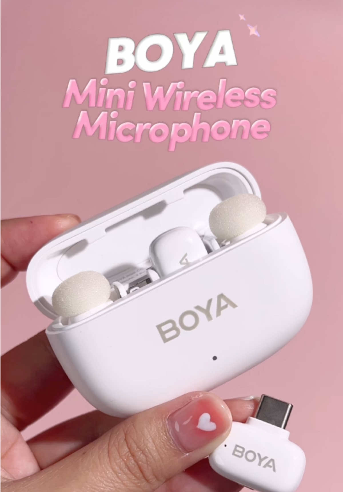 Crisp audio, compact, wireless—just plug, clip, and record anytime, anywhere. Perfect for vlogs, interviews, and GRWM videos!  #Boya #WirelessMicrophone #ContentCreatorEssentials #ClearAudio #VloggingGear #BoyaWirelessMic #fyp #wirelessmicforvlogging 