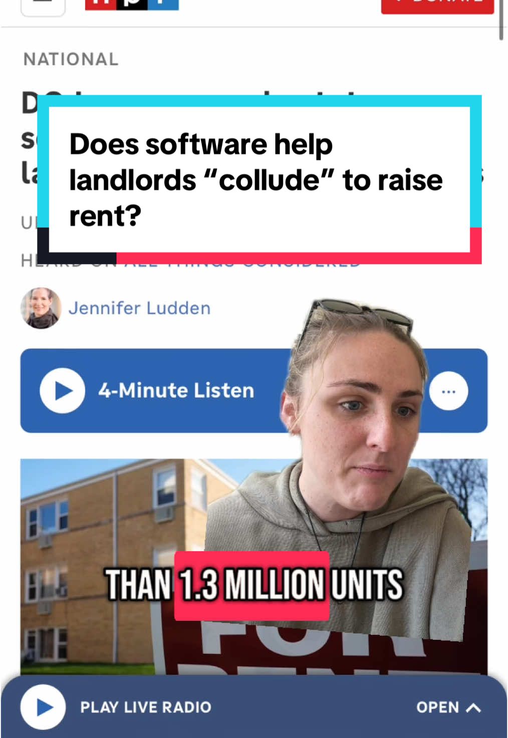 Does software help landlords “collude” to raise rent? #turbotenant #propertymanagement #propertymanagementsoftware #realpage #affordablehousing #housing #housingmarket #lawsuit #rent #realestate #rentalproperty #ai #aitools 