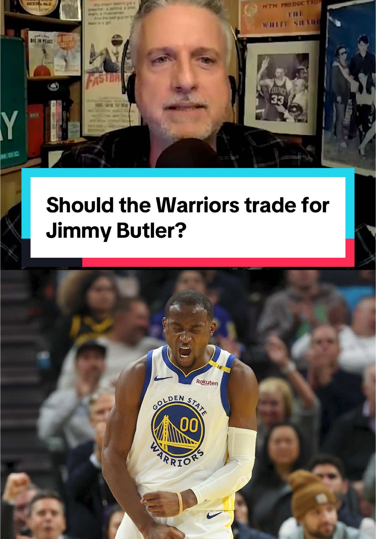 Should the Warriors trade for Jimmy Butler? Eddie Johnson explains why he thinks the price may be too steep. #NBA #basketball #goldenstatewarriors #jimmybutler #nbatrades #BSPodcast 