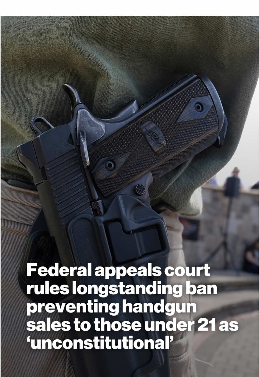 A federal appeals court struck down a longstanding federal ban that prevented the sale of handguns between the ages of 18 and 20 — a landmark gun control regulation in place since 1968.  The decision cited the Supreme Court’s 2022 opinion by Clarence Thomas in New York State Rifle and Pistol Association v. Bruen, which significantly expanded gun rights and threatens to rollback other gun safety laws @thedianemacedo reports.