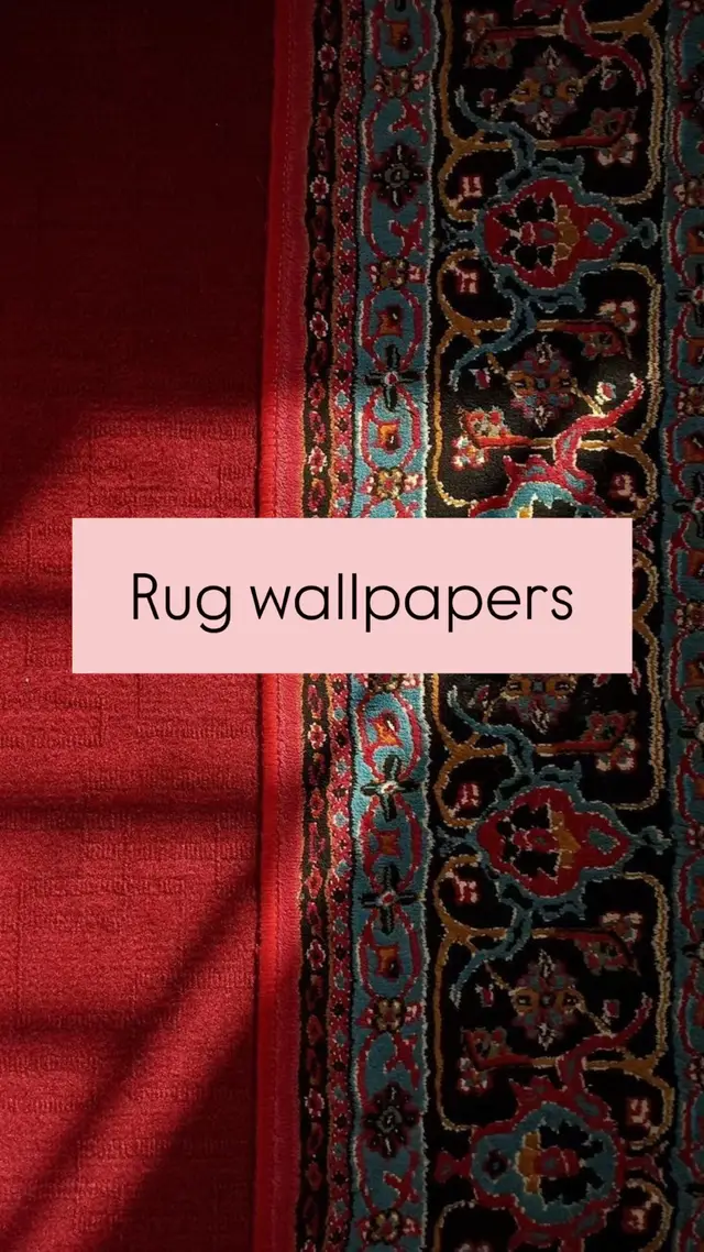 Vintage rug (carpet) wallpapers for your phone, so your apps won’t feel cold 🫶🏻 #rug #carpet #wallpaper #vintage #viral_video #islamic_video #fyp 