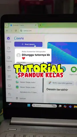 Membalas @lelcupcake Semoga bermanfaat #ide #idekelas #editcanva #tutorial #tutorialedit #kreatif #spanduk #dindingkelas #hiasandinding #banner #bannerdindingkelas #tutorialeditcanva 