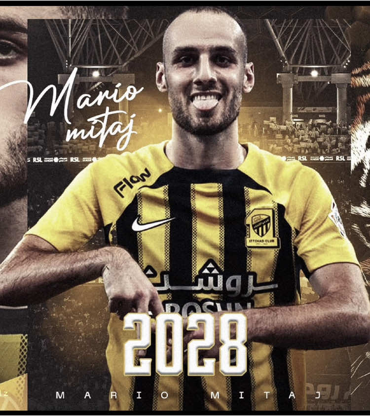 ميتاي مستمر💛😍#ماريو_ميتاي #الاتحاد #ittihad #explore #foryou #mariomitaj 