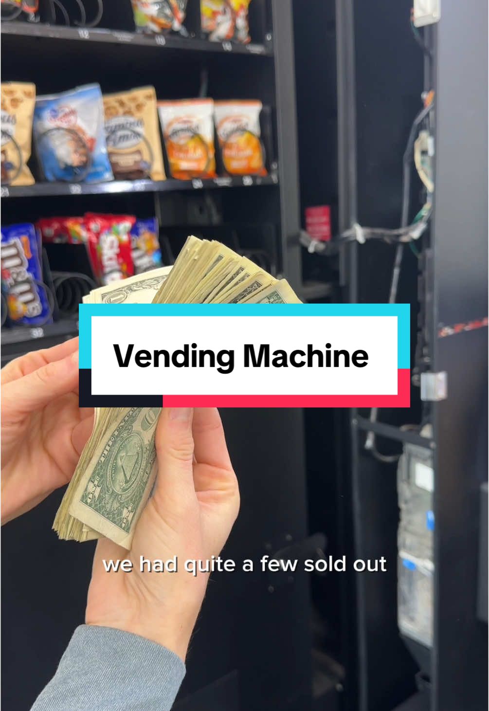 Find the ✨Link✨ in my bio to learn more! I’ll definitely be heading to the store today to pick up more! What do you think I should get? #laundromat #business #entrepreneur #money #vendingmachine #vending 