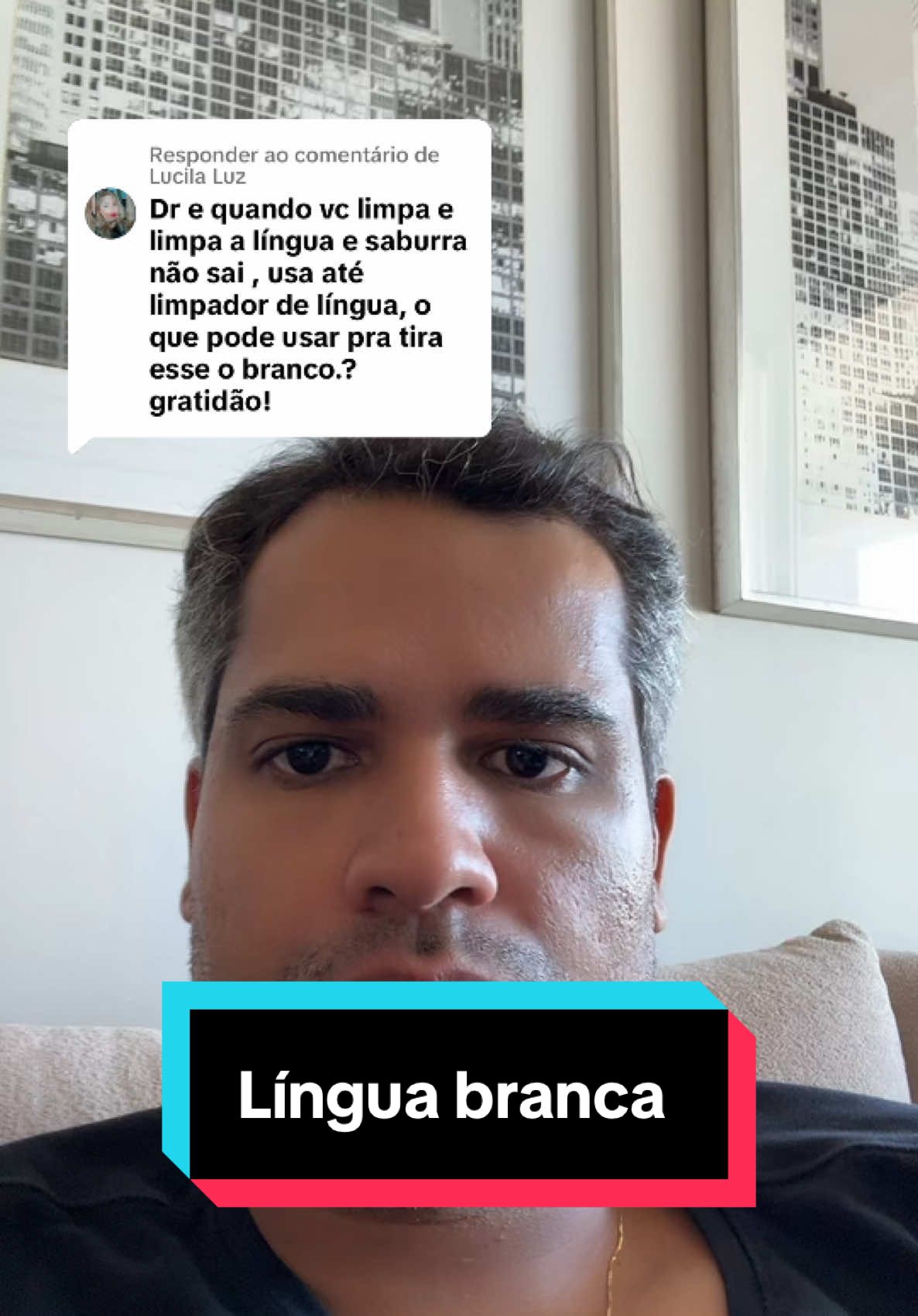 Respondendo a @Lucila Luz #saburralingual #linguapilosa #dentistasdetiktok #drfranciscodeassisjr #medicosdetiktok #queratina #peeling 