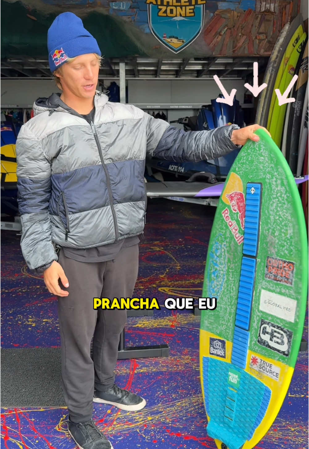 As grandes diferenças entre o meu skimboard e as pranchas tradicionais de towin 
