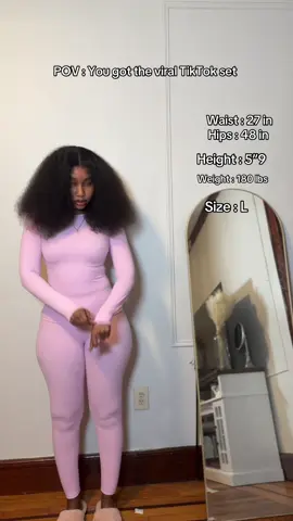 Love this set Down!!! The material is soooo soft AND it’s tall girl friendly (coming from a tall girly) 🤭💕.              #foryou #loungeset #loungewear #workoutset #tiktokshop 