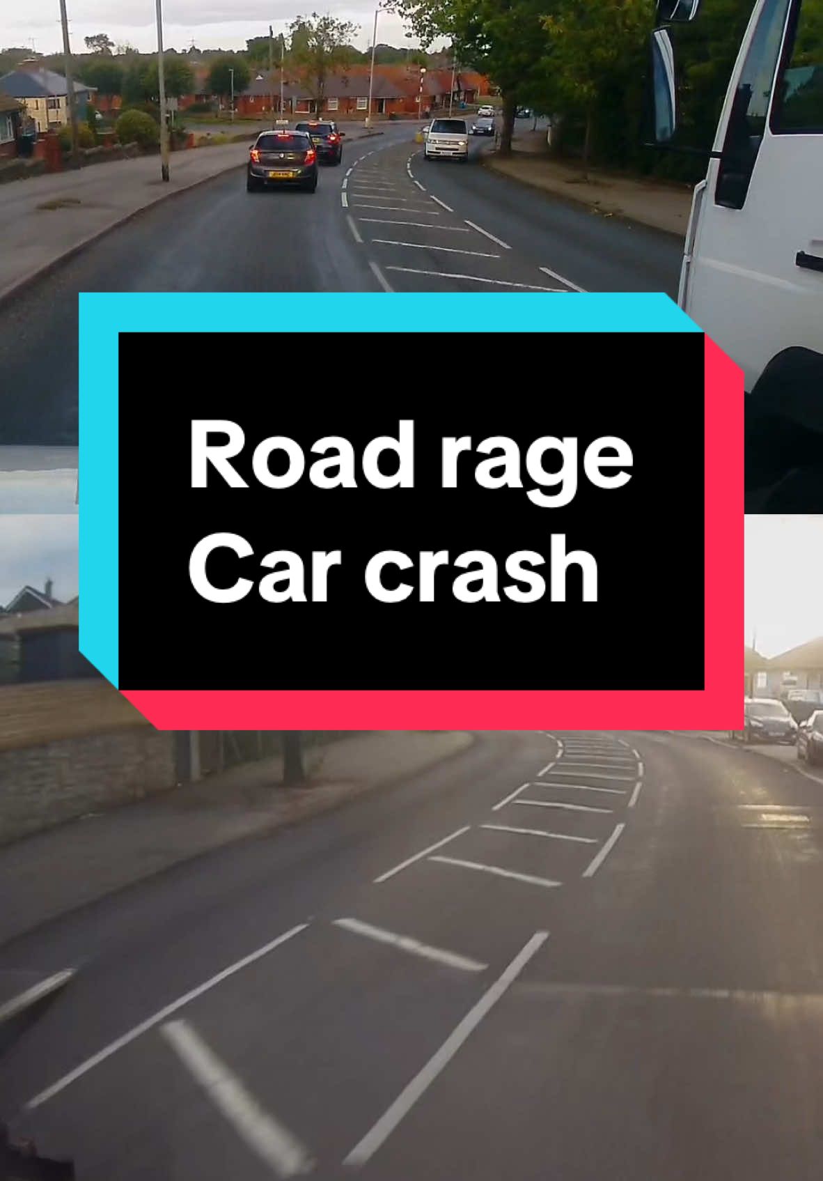 Road rage car crash with recovery truck being found completely responsible, incident captured on dashcam #roadrage #collision #driving #crash #carcrash #truck #dashcam #whoisatfault #cartok #cartiktok 