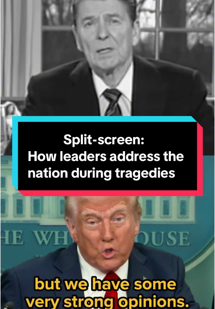 #MorningJoe examines how presidents address the nation during tragedy, comparing President Trump’s remarks after yesterday’s mid-air collision near Reagan Airport, which killed 67 people, to President Reagan’s response following the 1986 Challenger explosion. #MSNBC #Trump #Reagan #crash #news 