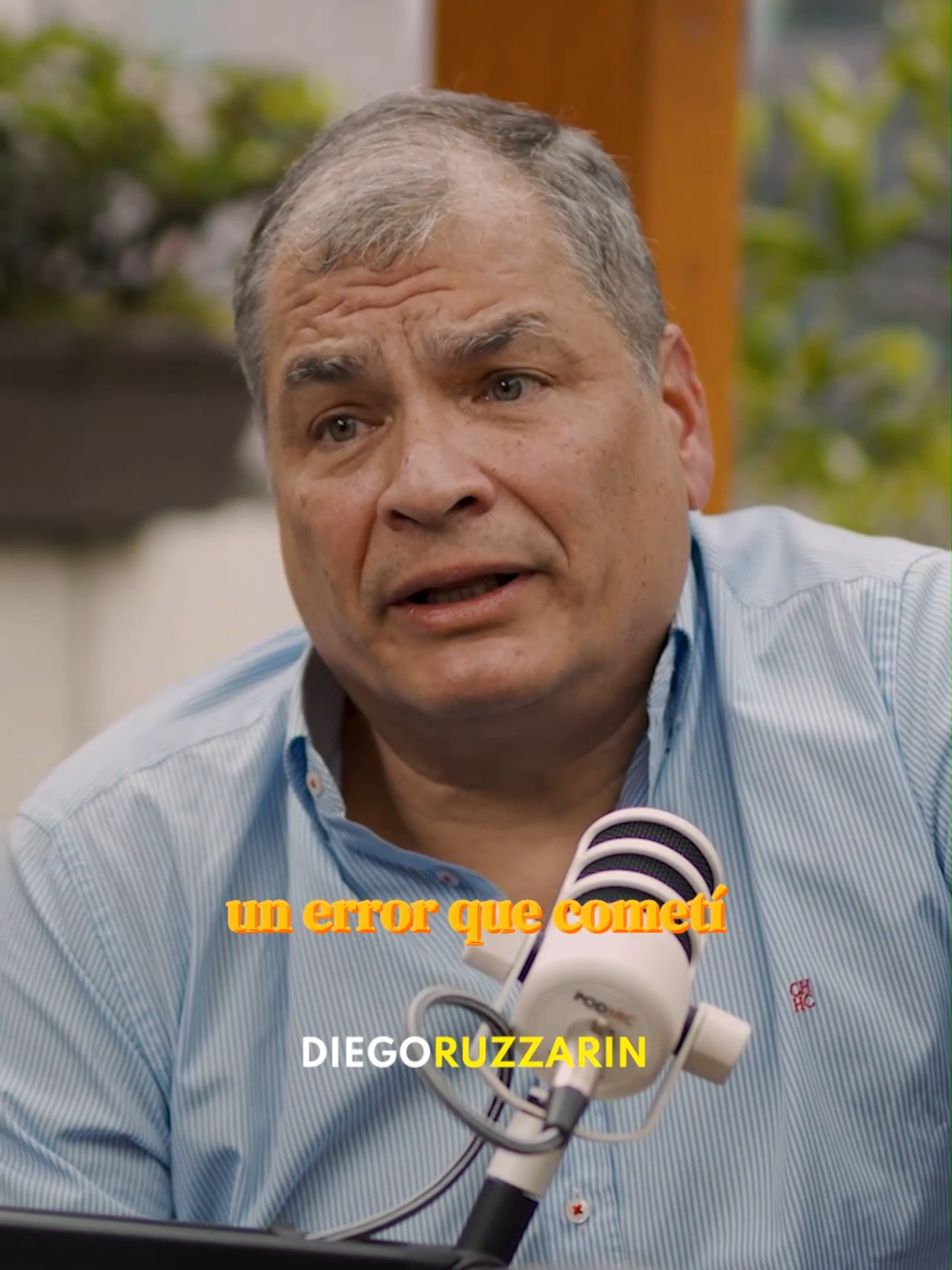 Entrevista con @mashirafaelya disponible en mi canal de YouTube. #diegoruzzarin #ecuador #RafaelCorrea