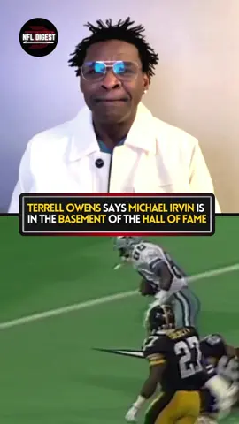 Terrell Owens says Michael Irvin is in the BASEMENT of the HOF #fyp #fypシ #nfl #nflfootball #NFLPlayoffs #nfltiktok #nfledits #dallas #dallascowboys #cowboys #halloffame #michaelirvin #terrellowens