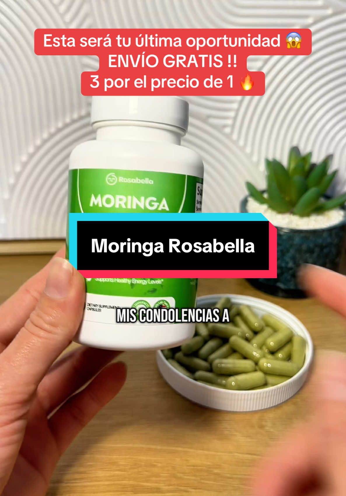Aprovecha mientras puedas! 😫      La moringa es un SUPER ALIMENTO te vas a sorprender de los beneficios #tiktokshopjumpstartsale #moringa #rosabellamoringa #wellness #resultsmayvary #tiktokshoploveatfirstfind 