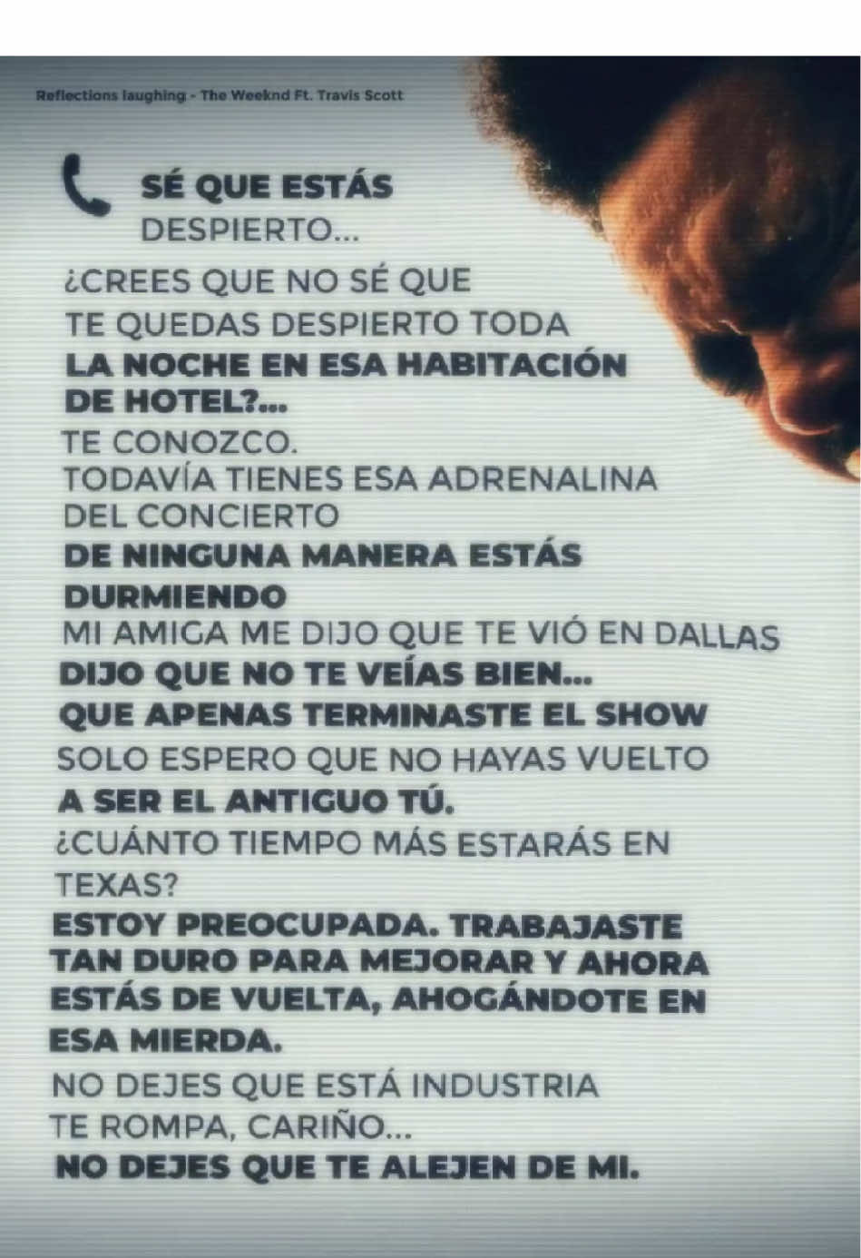 Hello, it’s me🗣️versión 2025  #theweeknd #newalbum #fyppppppppppppppppppppppp #viral_video #español #letra #lyrics #theweekndxo #hurryuptomorrow 