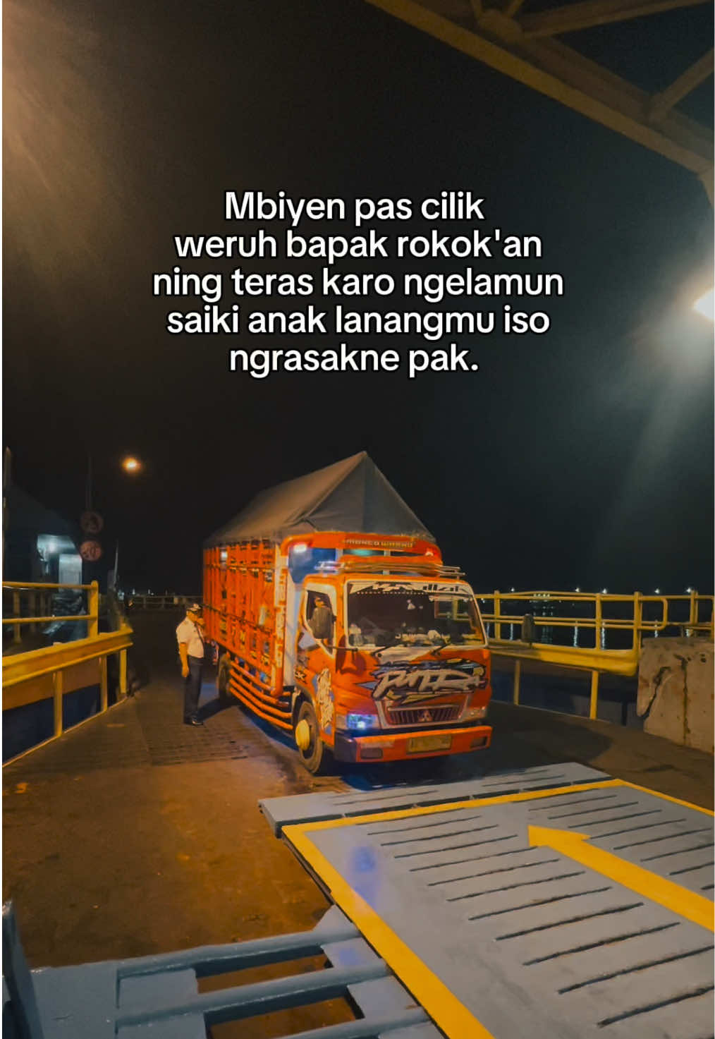 Kabeh ndwe tujuan sing apik,tapi ora kabeh ndwe dalan sing penak #supir #tetapsemangat 