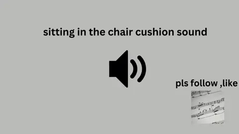 sitting in the chair cushion sound #sounds #sound #soundsfx #soundfx #soundeffects #soundeffect #sfx #sound