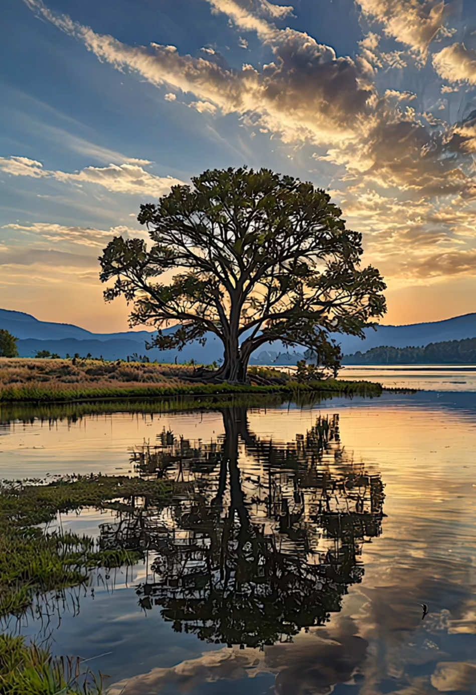 Calming Trees by the Lake #fyp #foru #foruyou #beautiful #positivevibes #feelinggood #beautifuldestinations #mood #moody #aesthetics #aestheticvideos #relax #relaxing #relaxation