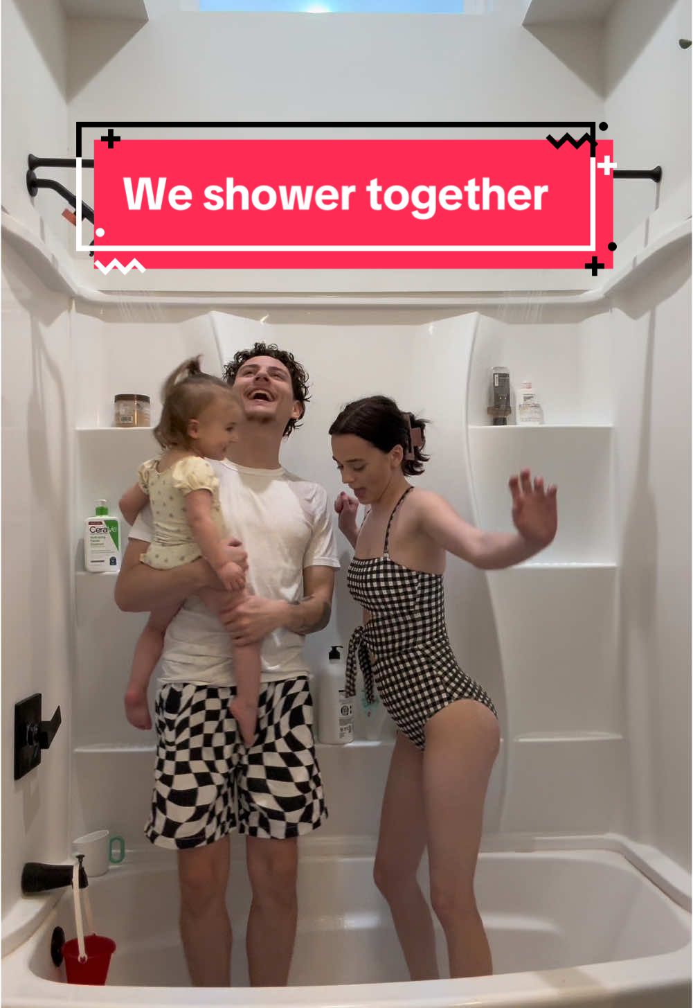 Showers together are just better😌$50 off v-day sale! (Link in bio) #boona #tandemshower #boonapartner #family #couple #ValentinesDay 