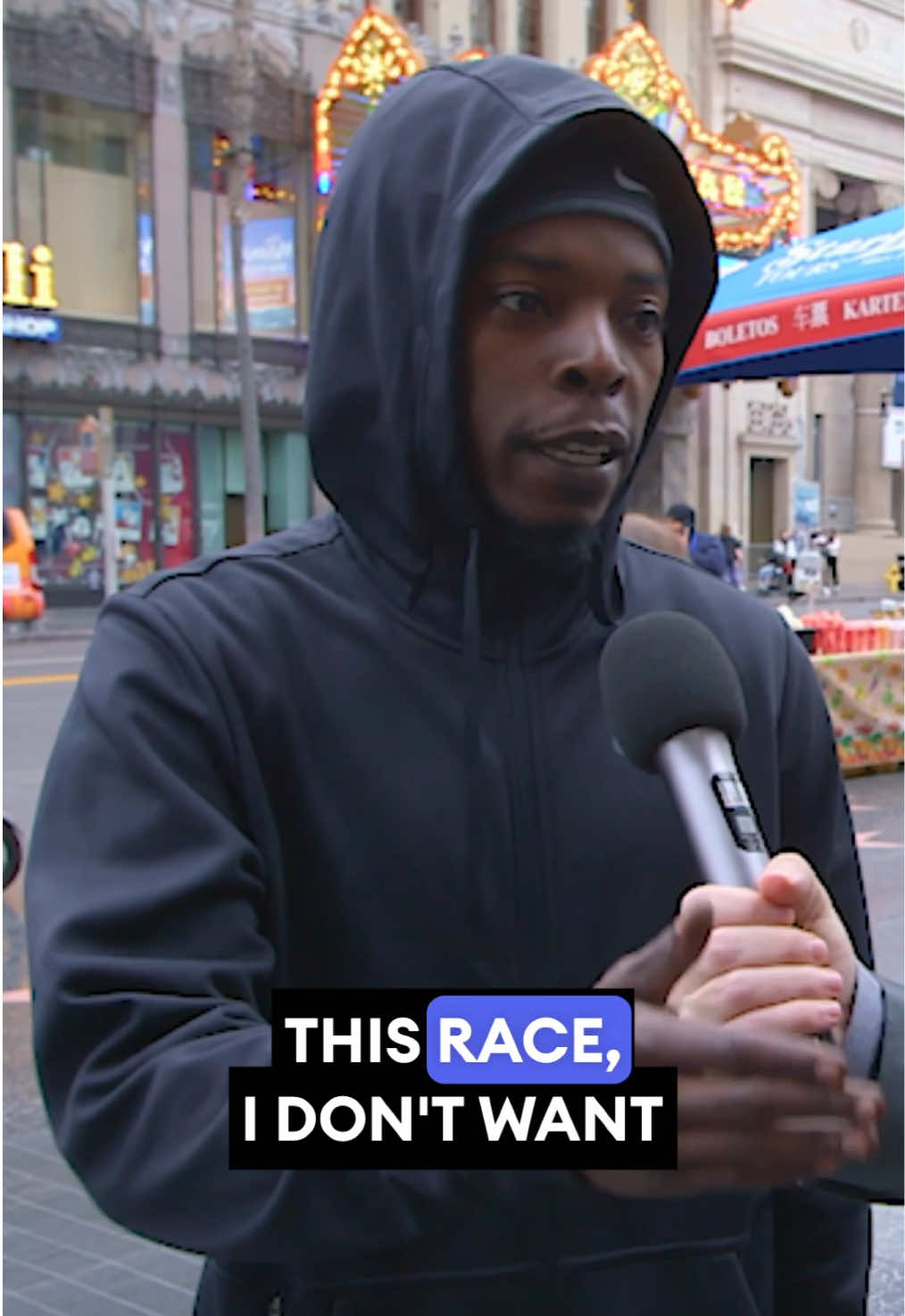 Asking people how they feel about Trump’s executive orders—some strong opinions on the street. #Politics 