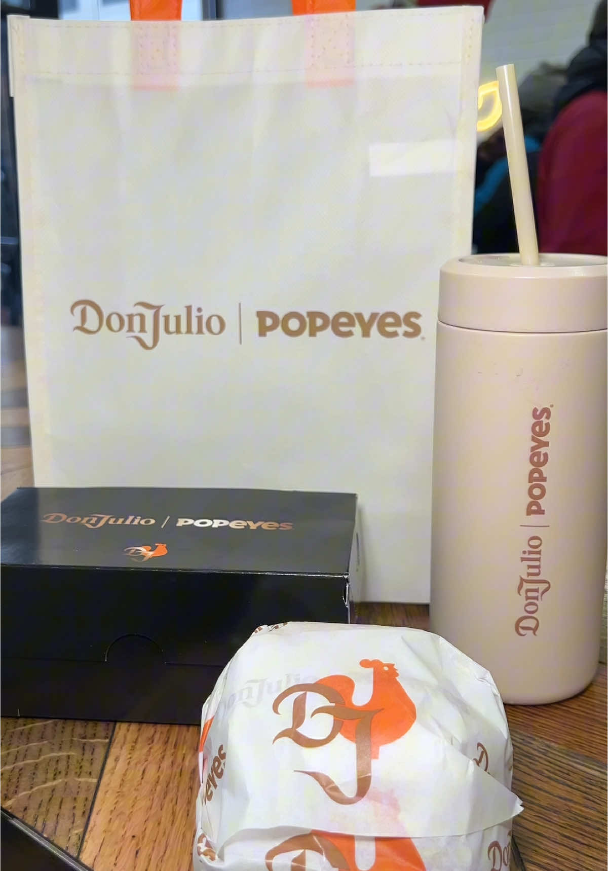 have yall tried the @DonJulioTequila x @Popeyes collab today👀 . . . #fyp #popeyes #donjulio #julio #fypシ #foryoupage #xcyzba #viralvideo 