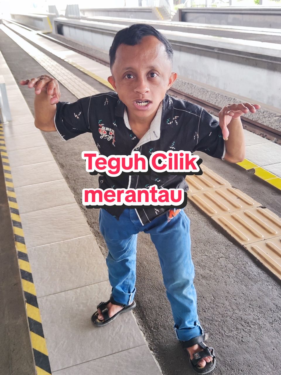 Teguh Cilik pergi merantau #teguhcilik #hiburan #wongunik #fyp 